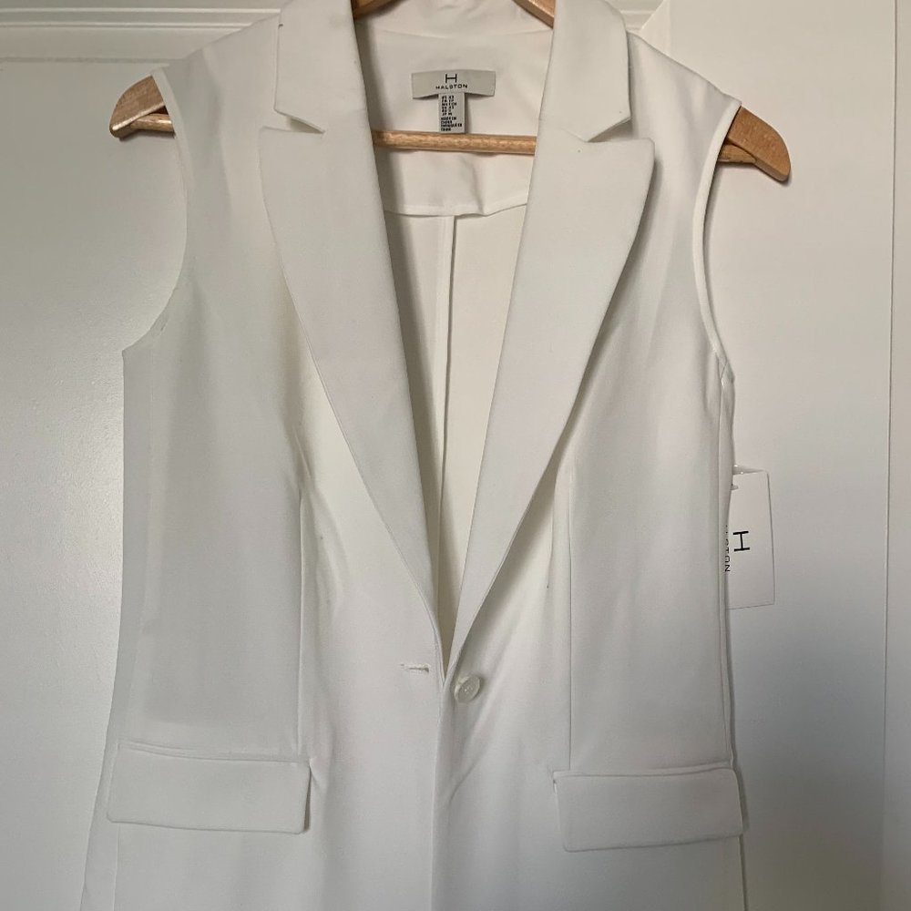 Sleevless Coat Jacket